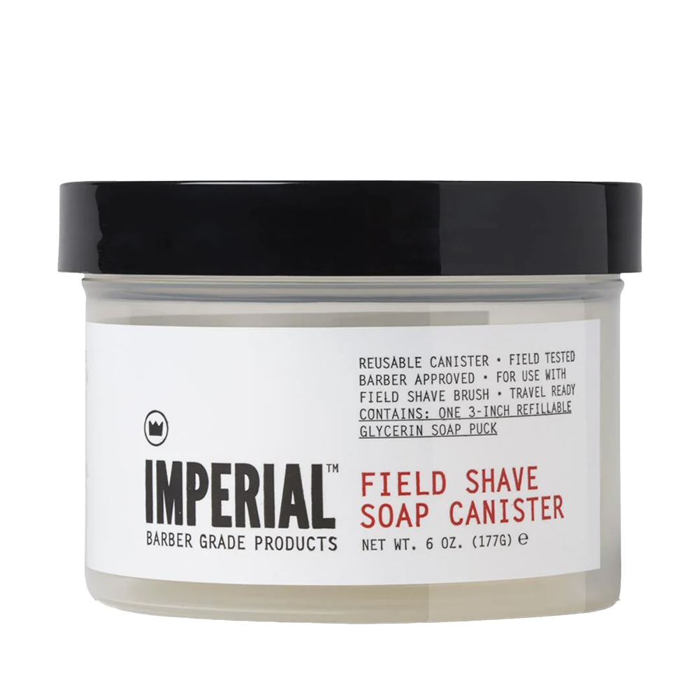 Field Shave Soap Canister 177g by Imperial Barber Grade Products 