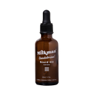 Milkman Grooming Beard Oil in a 50ml bottle with the Sandalorian scent