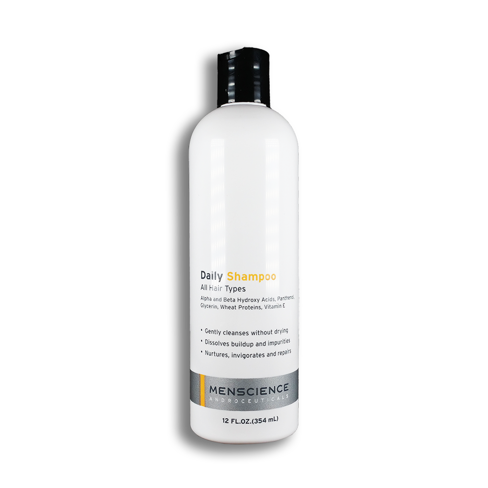 Menscience Daily Shampoo 354ml - Gentle and suitable for all hair types