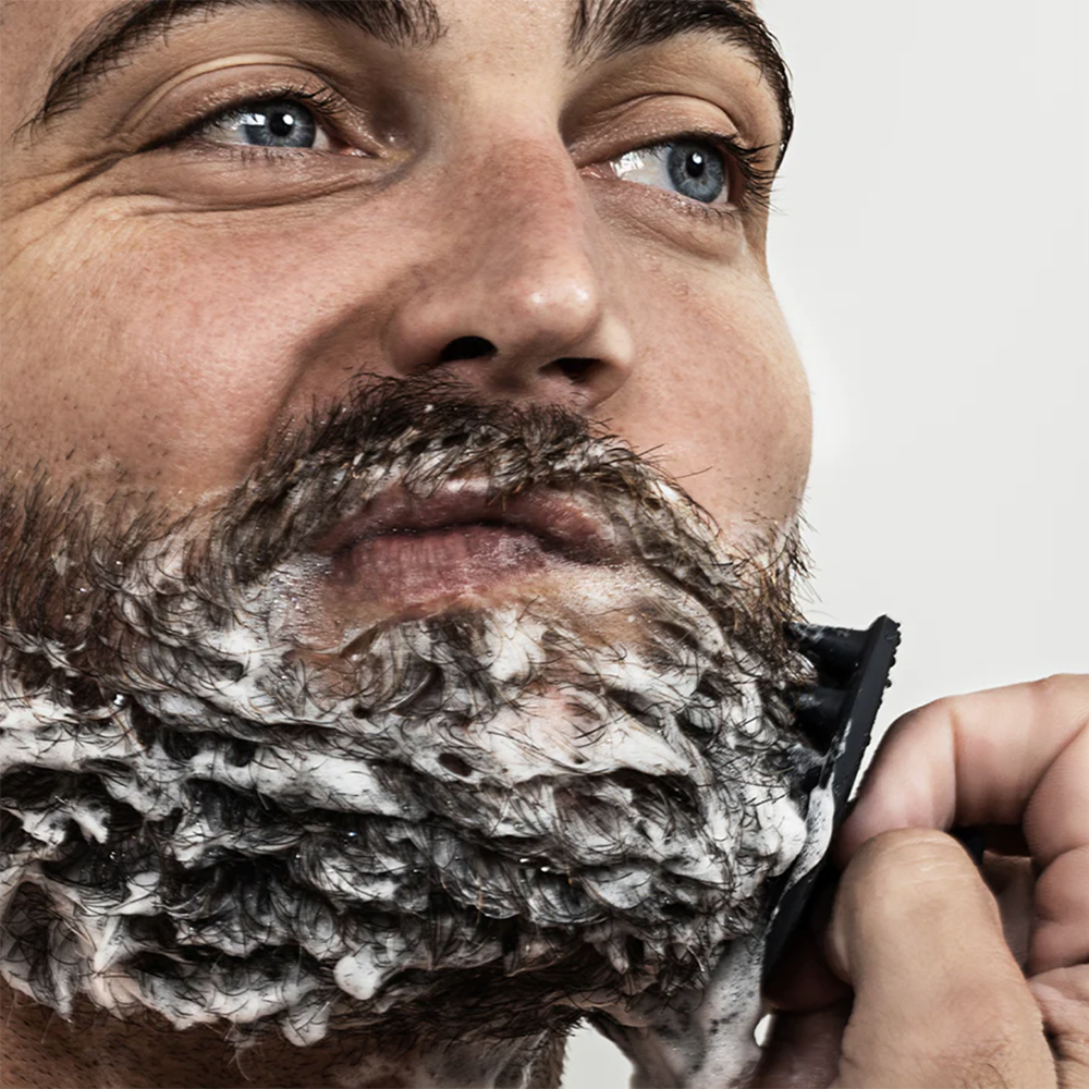 Tooletries Beard Scrub Kit with Beard Wash and Beard Scrubber
