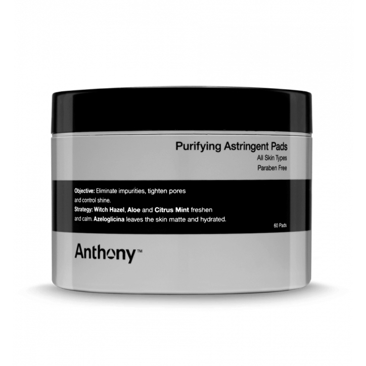 Anthony Purifying Astringent Pads - Toner PadsFor Men 