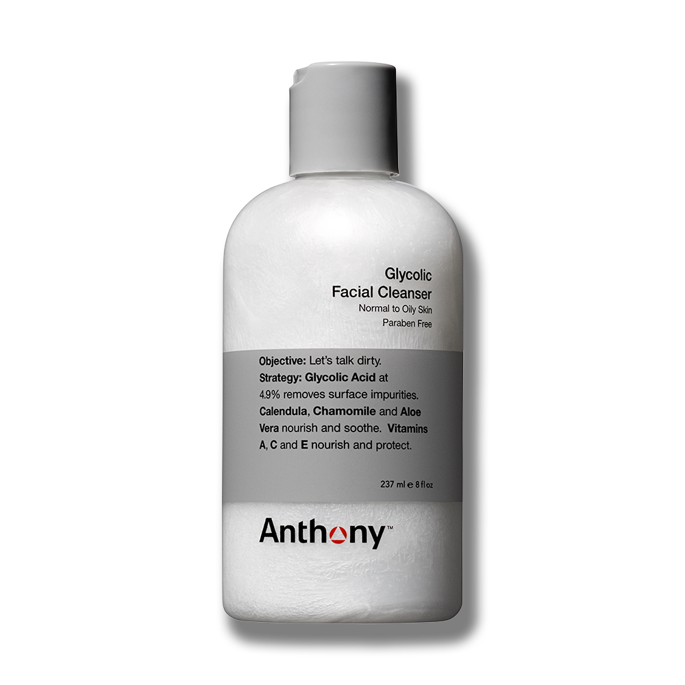 Anthony Glycolic Facial Cleanser for men's skin