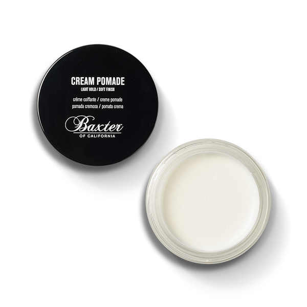 cream pomade for men's hair styling