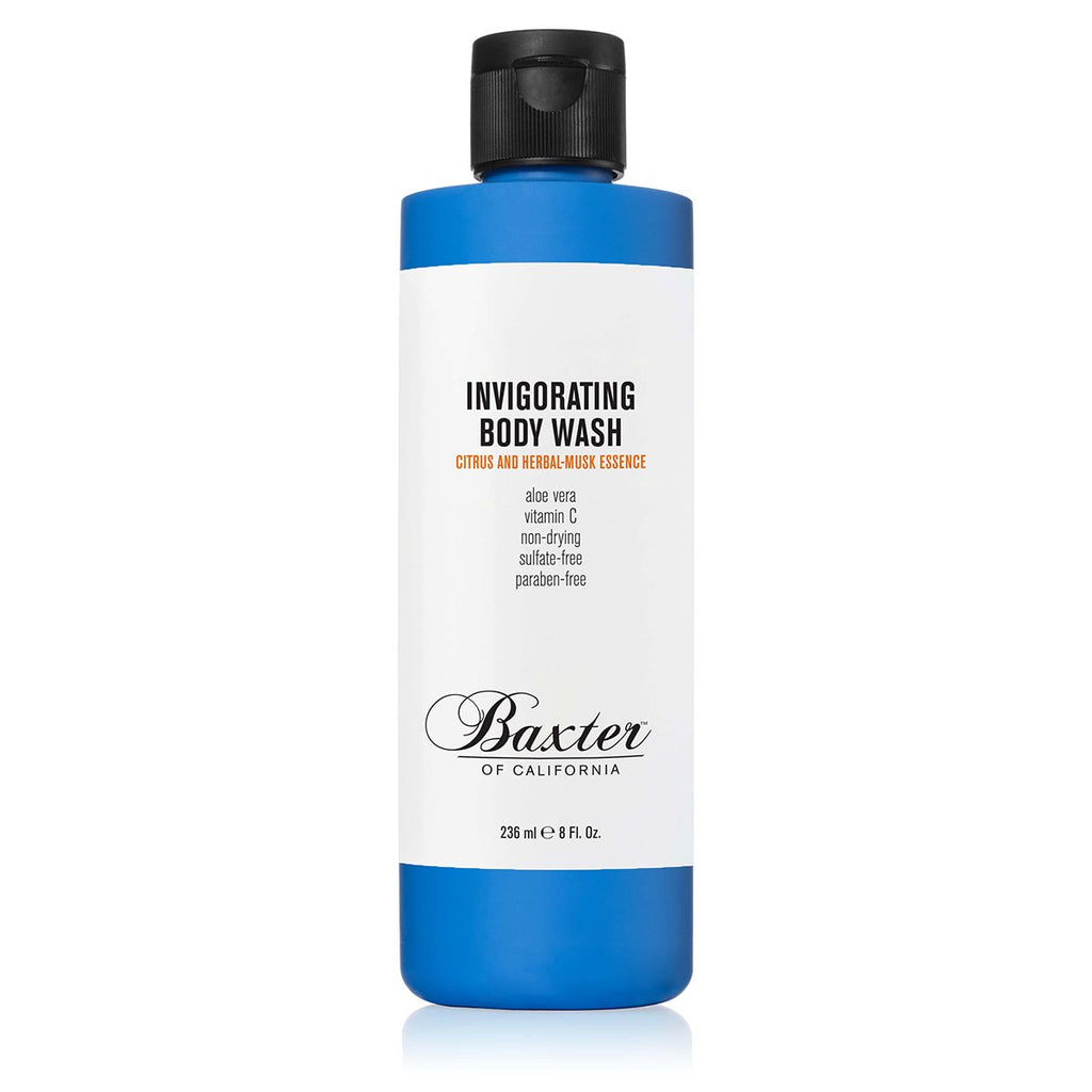 body wash with citrus and herbal musk for men