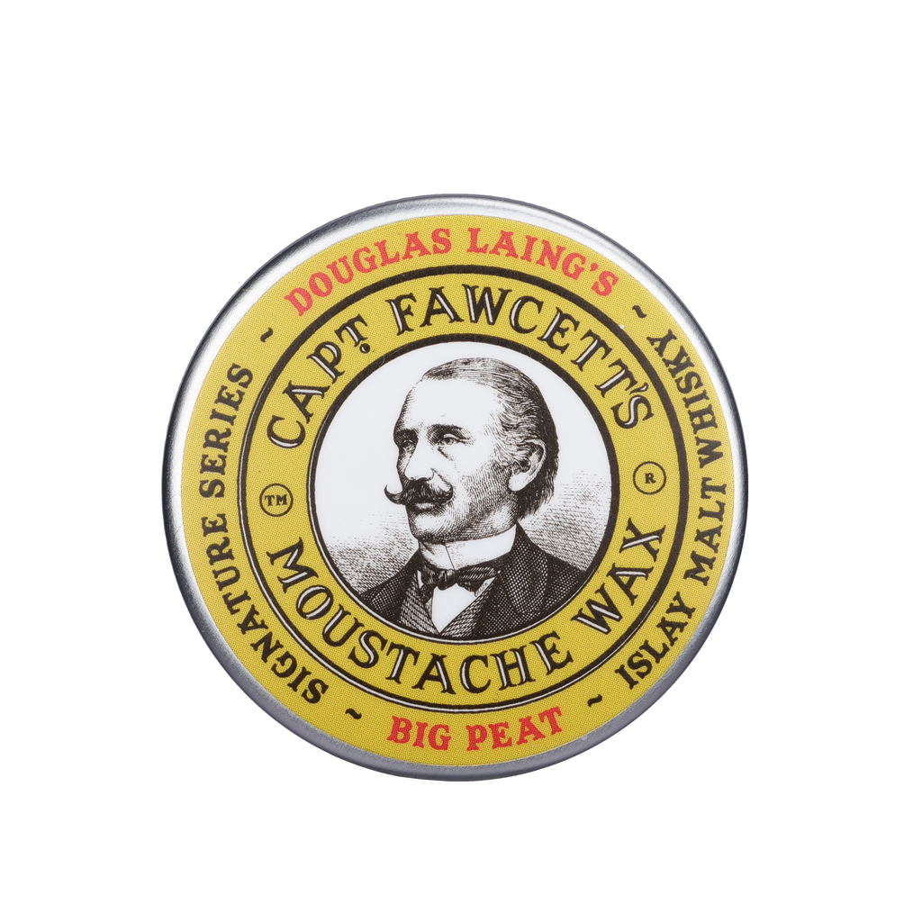 Captain Fawcett Moustache Wax BIG PEAT Islay Malt Whisky