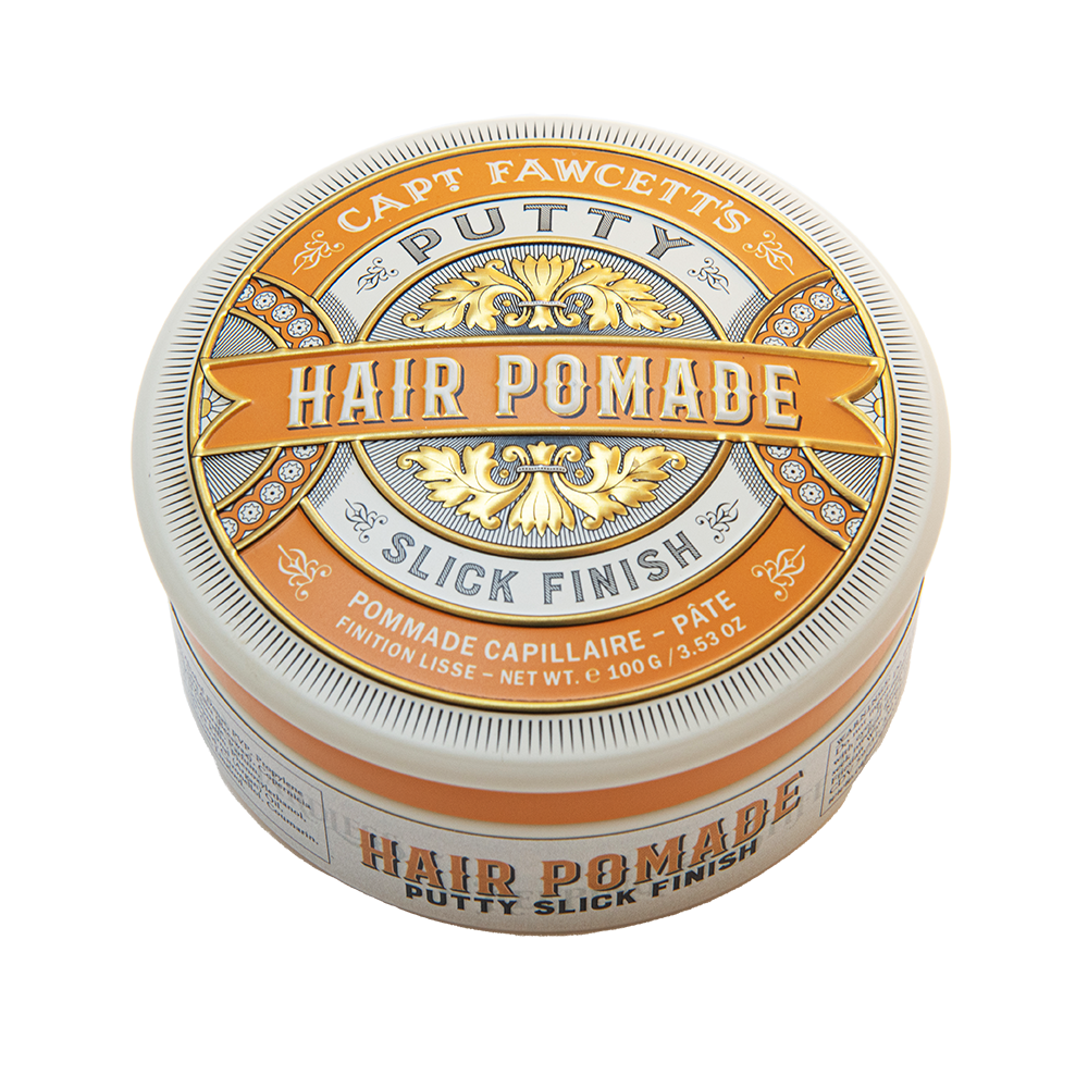 Captain Fawcett Putty Pomade with Slick Finish and strong hold