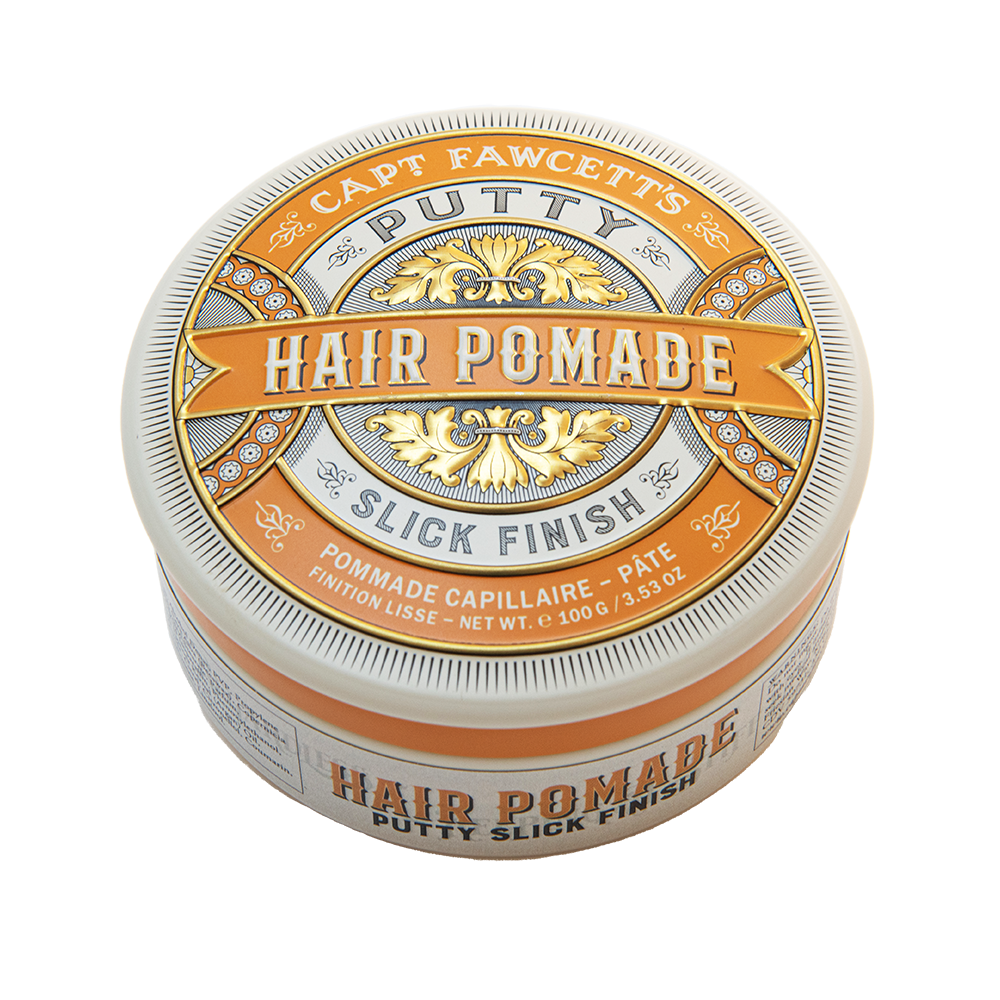 Captain Fawcett Putty Pomade with Slick Finish