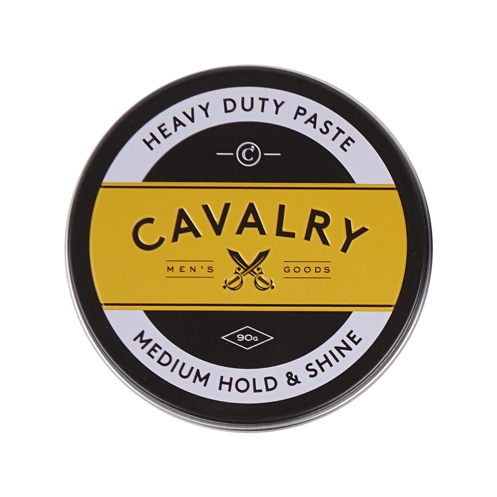 heavy duty hair styling paste for men with medium hold and shine