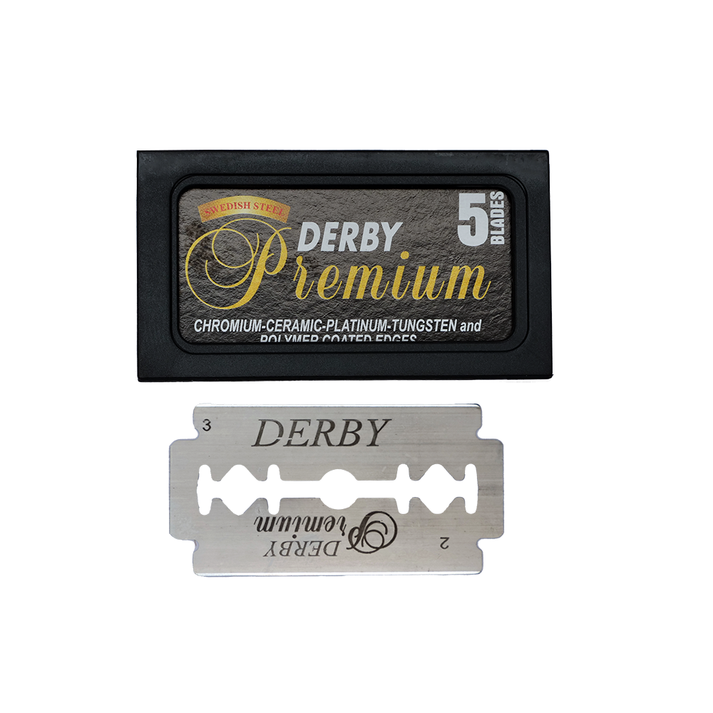 Derby Premium Double Edge Razor Blades - 5 PACK – Gentleman + Son