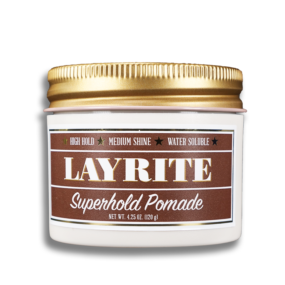 Strong hold pomade for mens hair styling