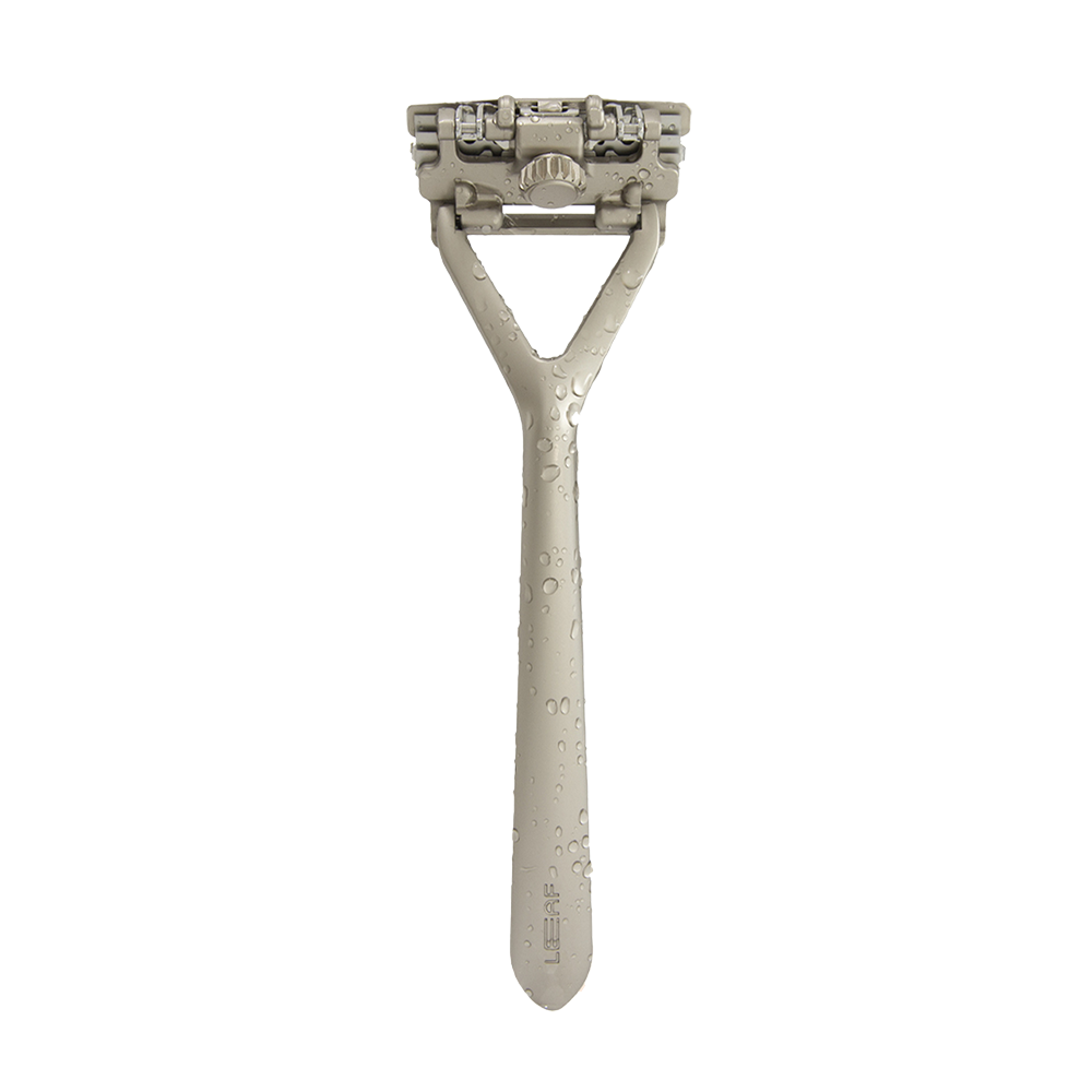 Leaf Shave The Leaf Razor in Silver 