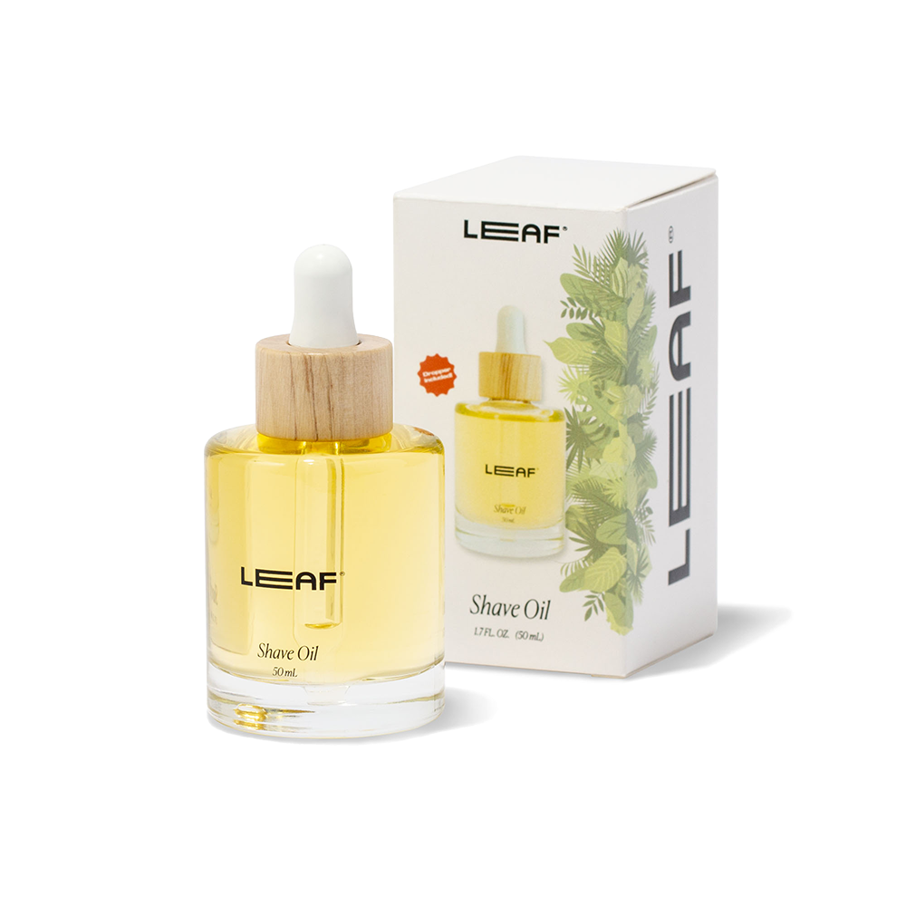 Leaf Shave Shave Oil With Dropper