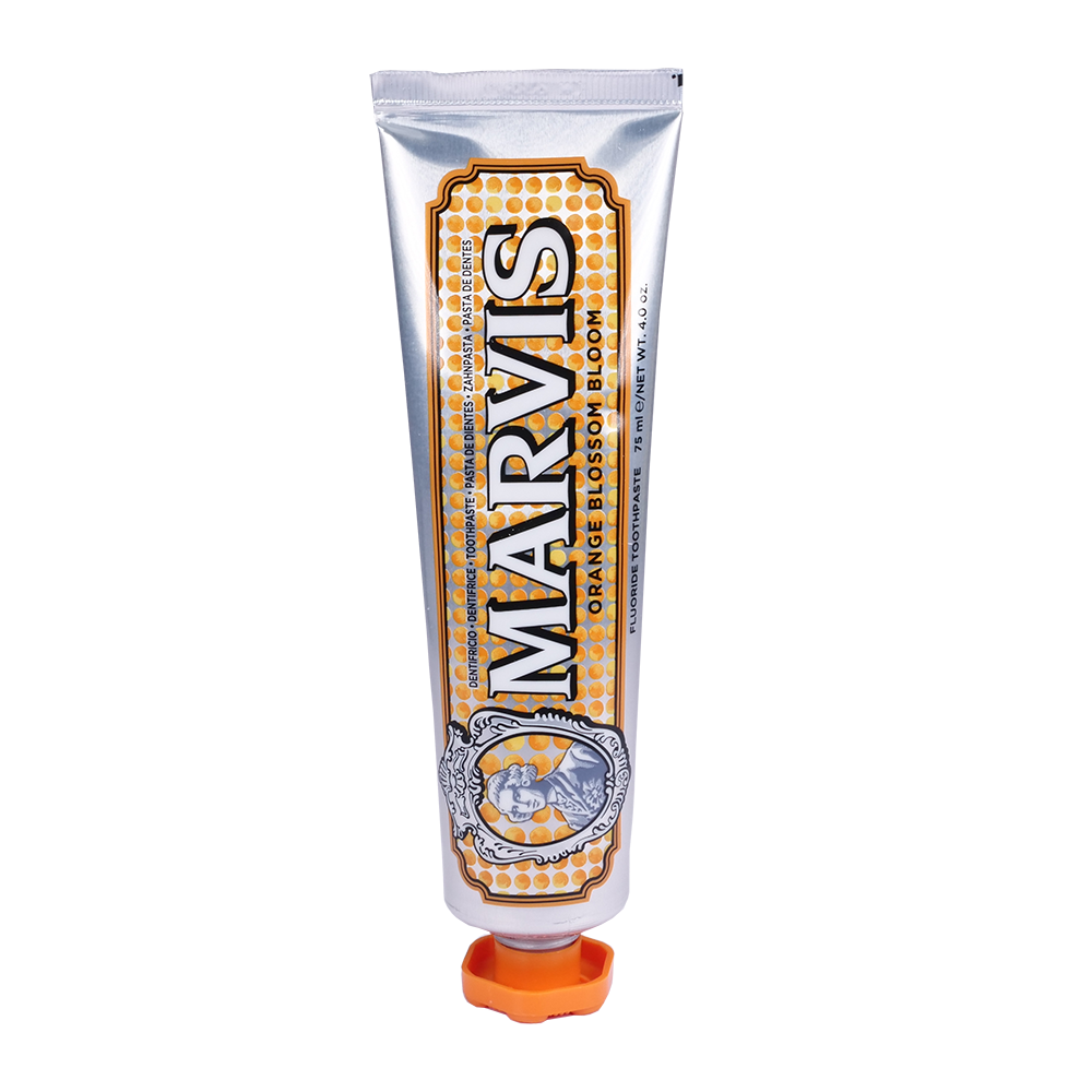 Orange Blossom flavoured toothpaste from Marvis