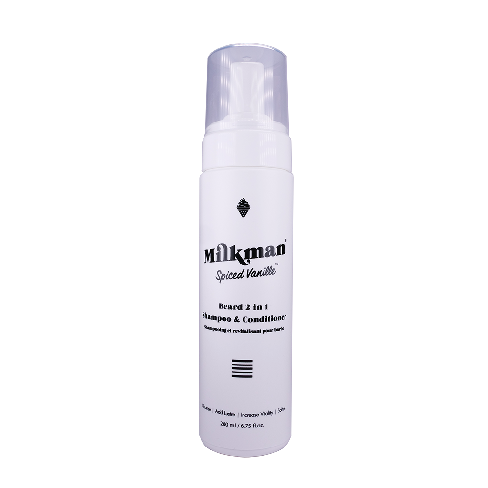 Milkman Spiced Vanille 2 in 1 Beard Shampoo and Conditioner