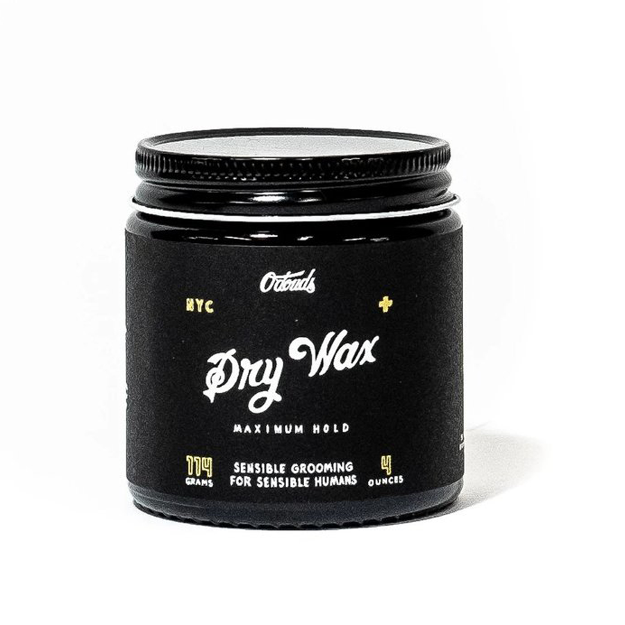 O'Douds Dry Wax 114g for maximum styling hold.