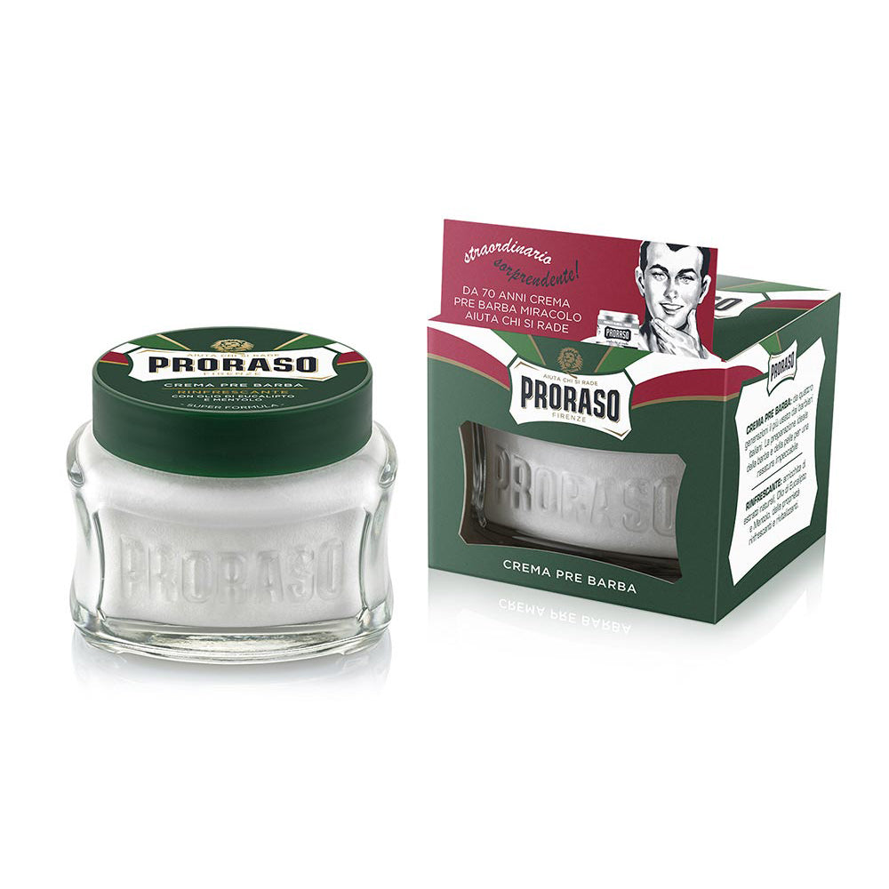 Proraso Refresh Pre-Shave Cream with Eucalyptus and Menthol