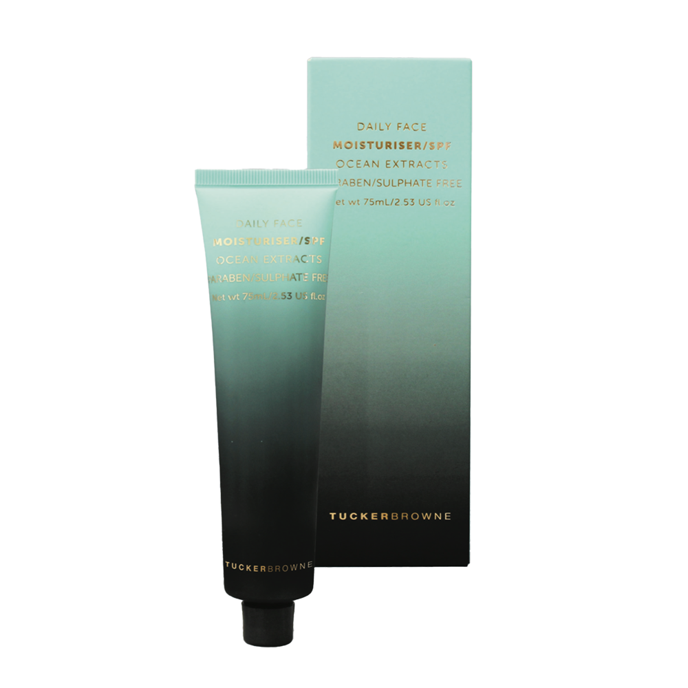 Tucker Browne Daily Face Moisturiser with SPF Protection