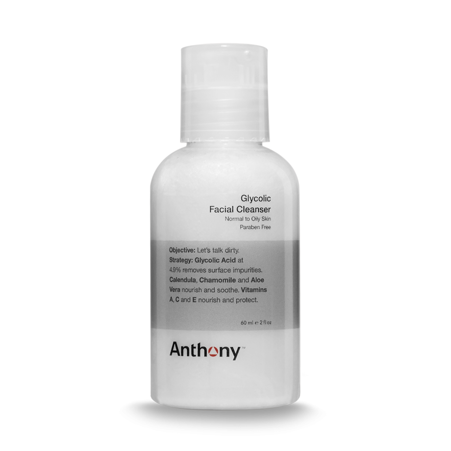 Anthony Glycolic Facial Cleanser for men travel size
