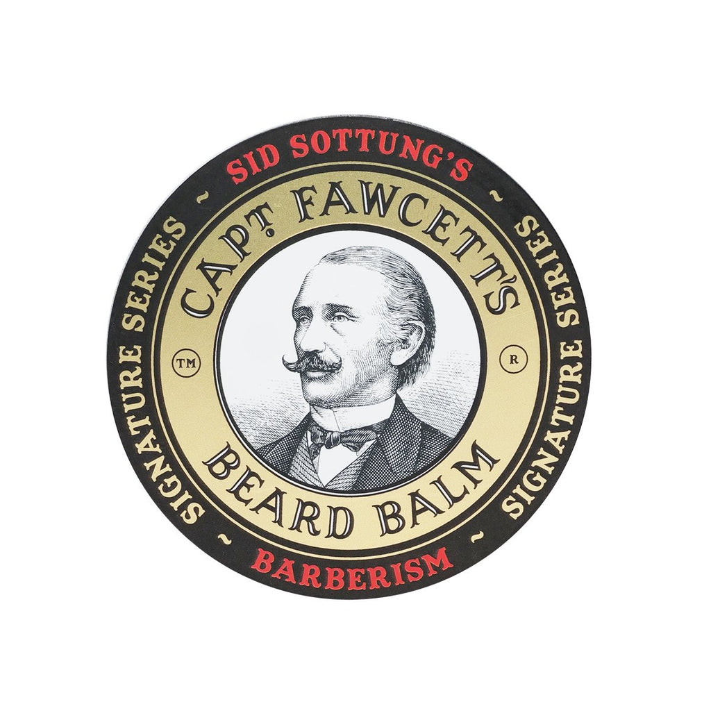 Captain Fawcett Barberism Beard Balm from the Sid Sottung Series