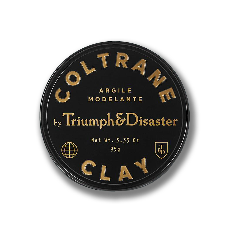 Triumph & Disaster Coltrane Clay styling product with medium hold and matte finish