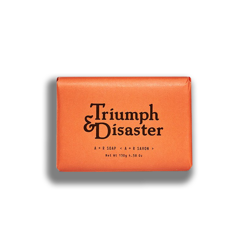 Triumph & Disaster A+R Soap - Almond milk and rosehip oil soap for men